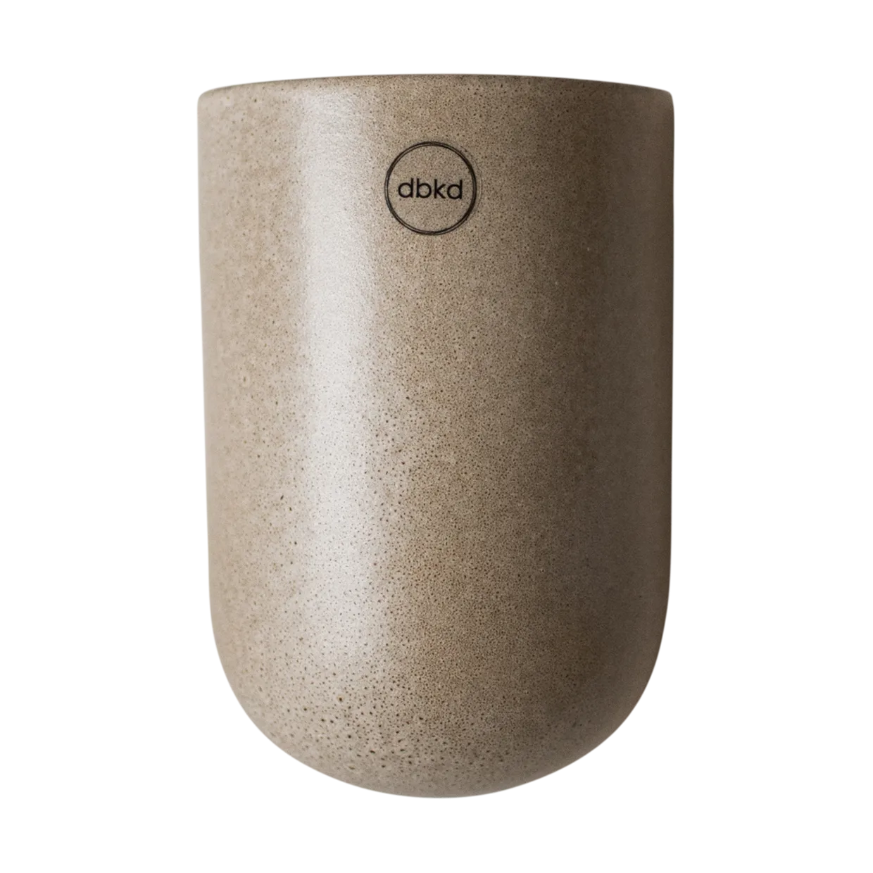 Cut wall-mounted flowerpot beige, Medium 15 cm DBKD