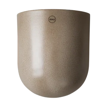 Cut wall-mounted flowerpot beige - X-大 24 cm - DBKD