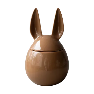DBKD Eating rabbit 碗 大 - Shiny 牛轧糖棕色 - DBKD