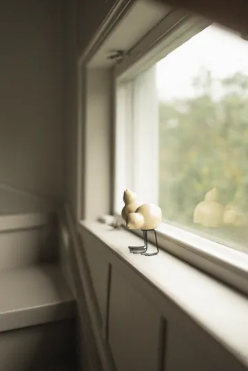 DBKD Swedish Birds 复活节装饰 两件套装 - Shiny 黄色 - DBKD