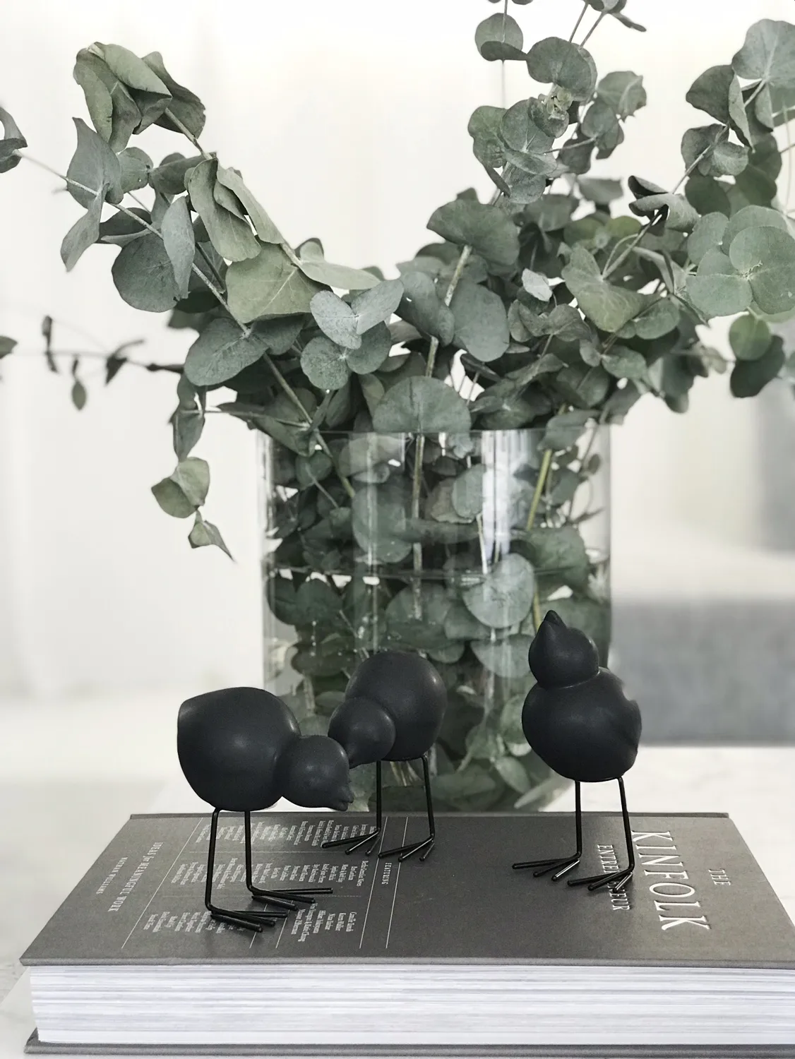 DBKD Swedish Birds 复活节装饰 两件套装,  DBKD