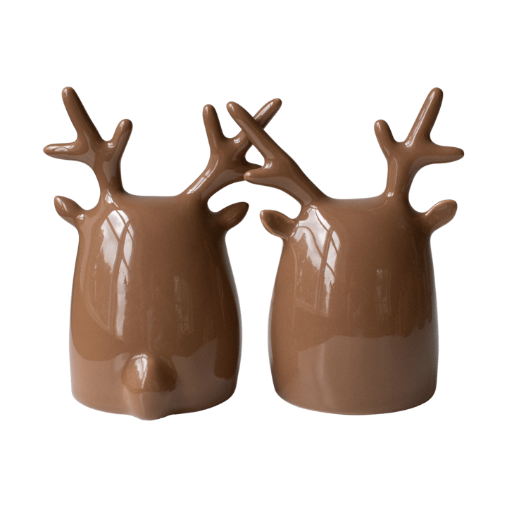 Deer twins 2件 - Shiny 牛轧糖棕色 - DBKD