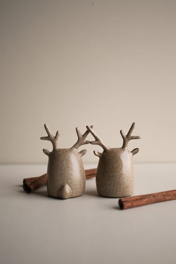 Deer twins 2件 - 米色 - DBKD