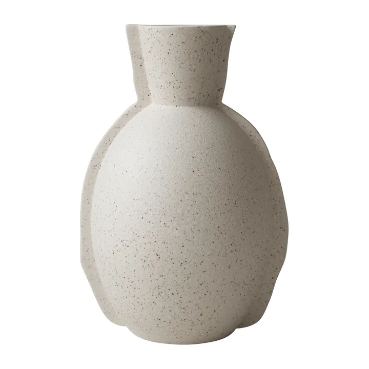 Edge 花瓶 高30cm - 奶油色圆点 - DBKD