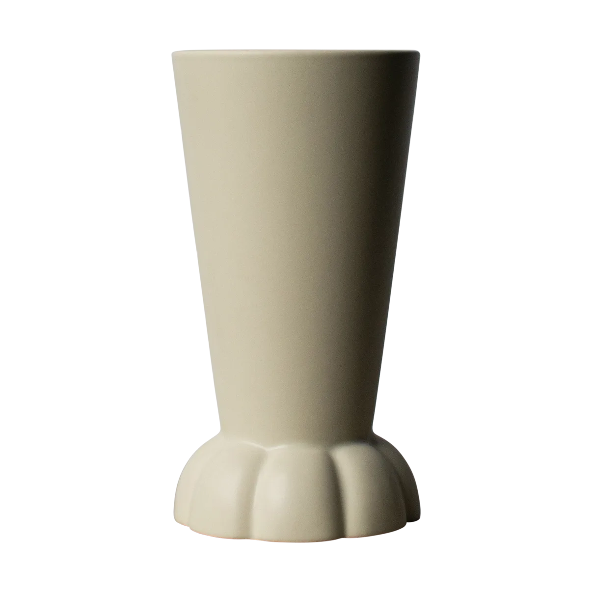 Flora 花瓶 22 cm, 奶油色 DBKD