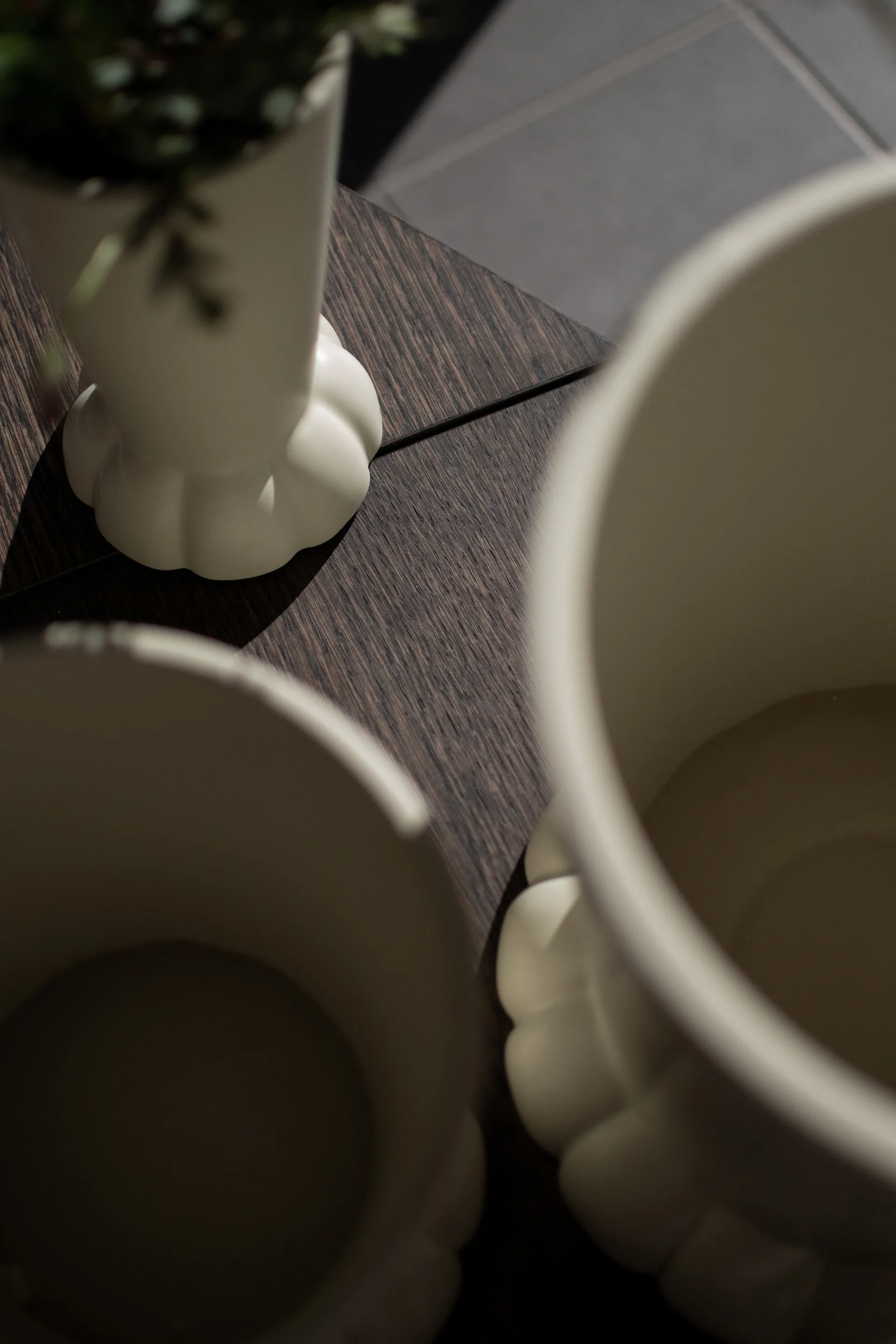 Flora pot Ø25 cm, 奶油色 DBKD