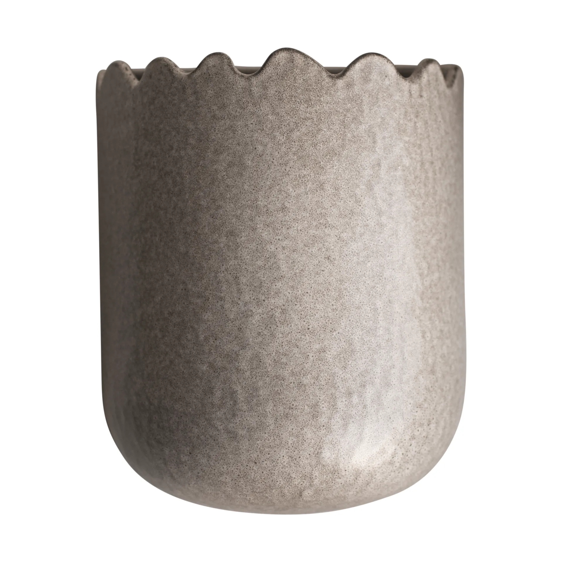 Flowery wall pot 19 cm, 米色 DBKD