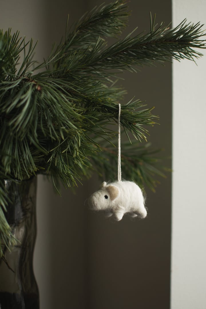 Hanging pig 装饰 衣架/架子, 白色 DBKD