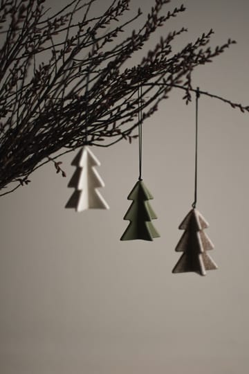 Hanging winter tree 7 cm - 米色 - DBKD