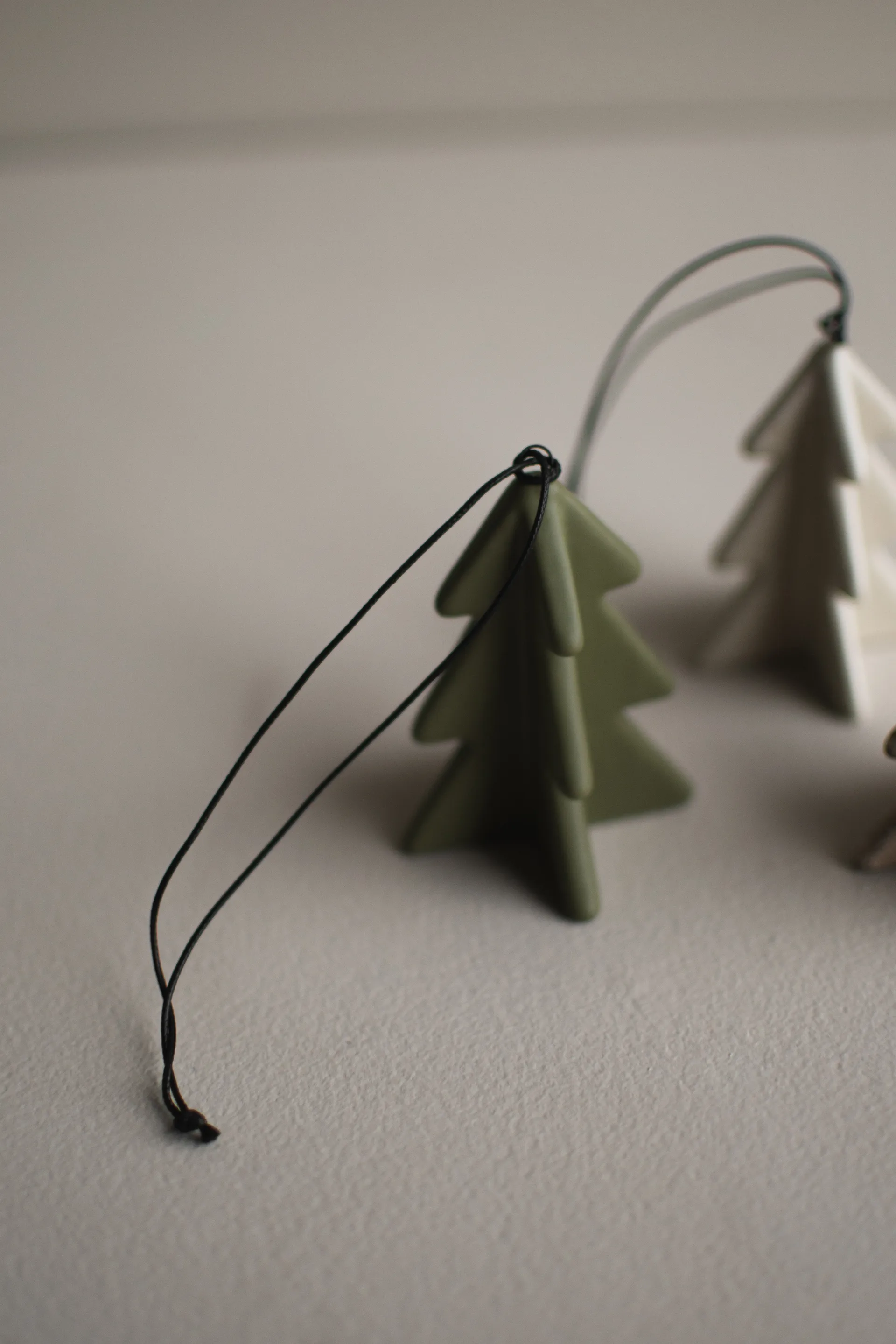 Hanging winter tree 7 cm, 绿色 DBKD