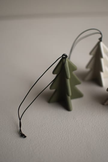 Hanging winter tree 7 cm - 绿色 - DBKD