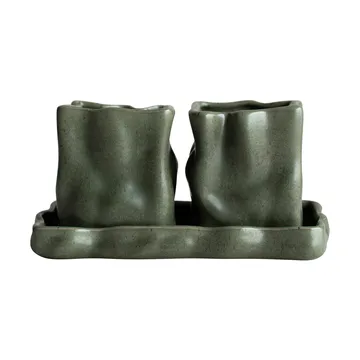 Herb pot, 套装 of 3 - Moss - DBKD