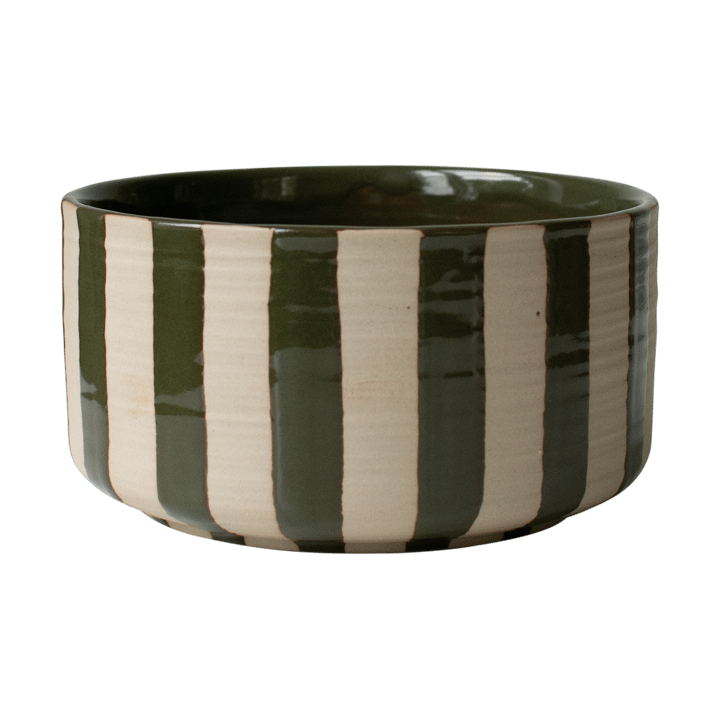 Line 装饰碗 Ø16 cm - Stripe 绿色 - DBKD