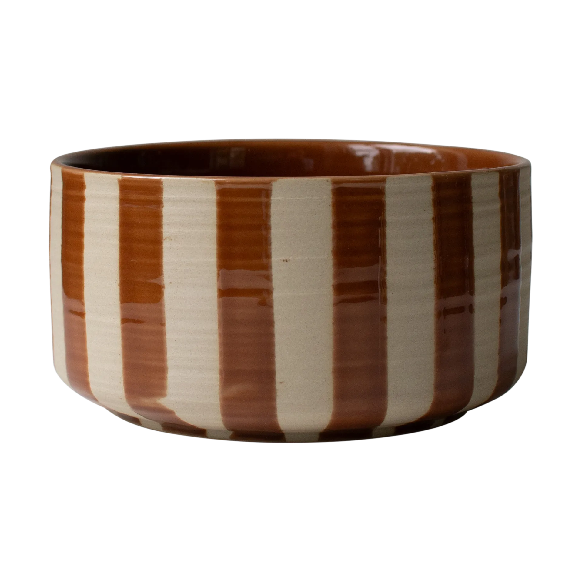 Line装饰碗 Ø16cm, 牛轧糖色条纹 DBKD