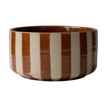 Line装饰碗 Ø16cm - 牛轧糖色条纹 - DBKD