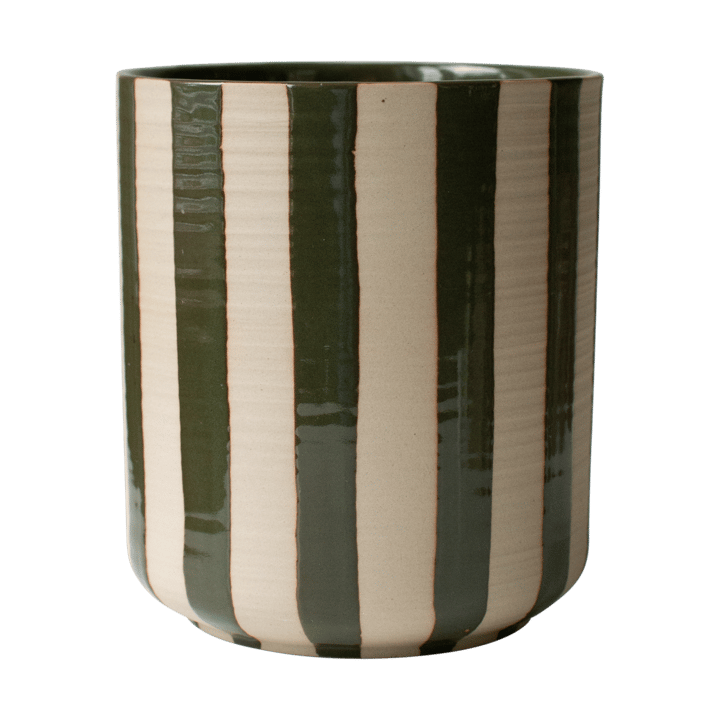 Line pot Ø14x16 cm - Stripe 绿色 - DBKD