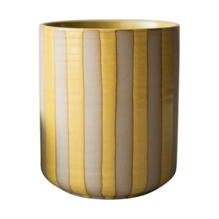 Line pot Ø14x16 cm - 黄色 - DBKD