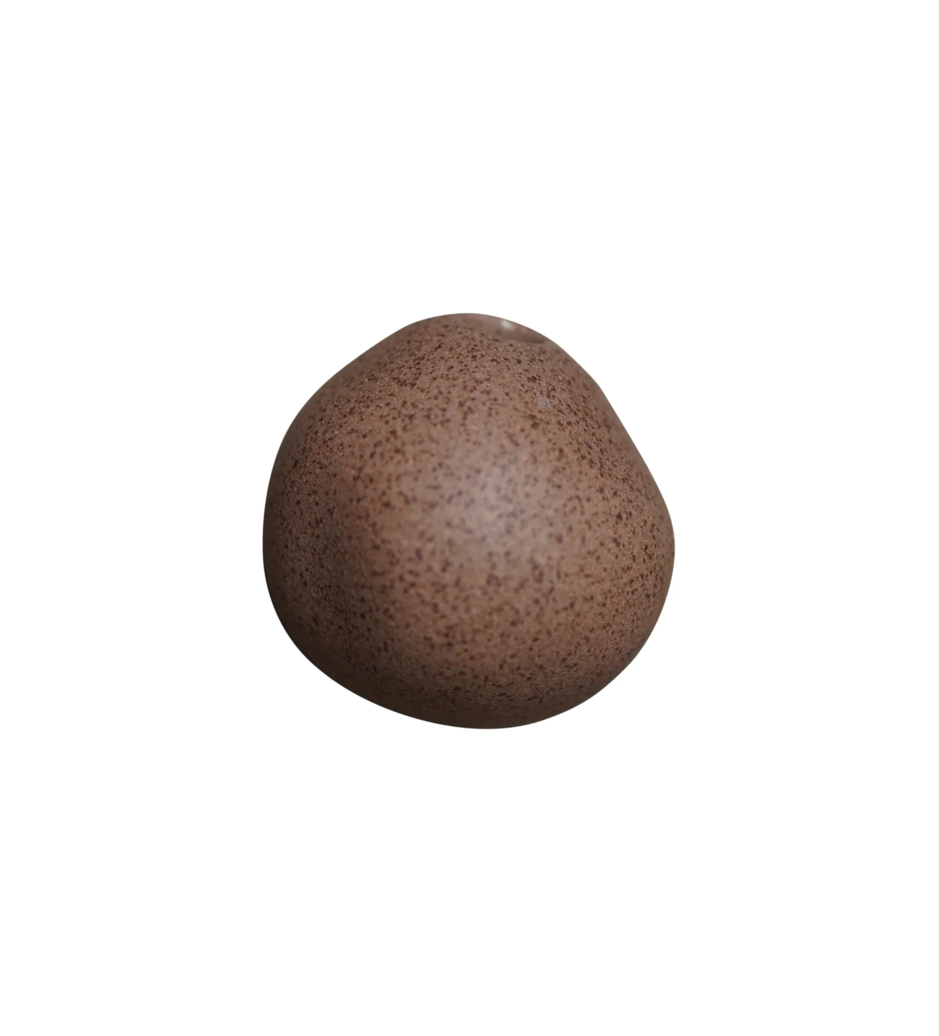 Miniature wall mounted 花瓶 brown, small Ø8 cm DBKD