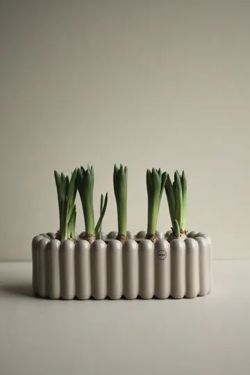 Mist 椭圆形花盆 小号35cm - 亮鼹鼠灰 - DBKD