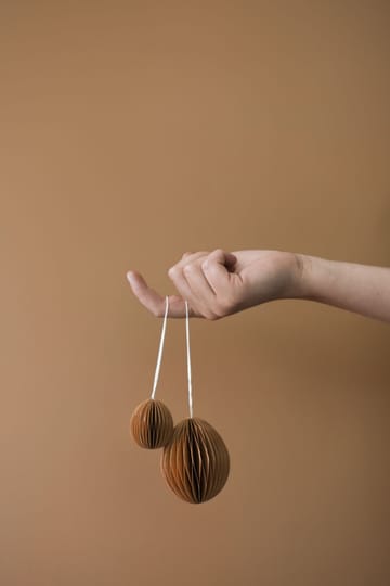 Ovoid paper 复活节装饰 小 4 cm - 红陶 - DBKD