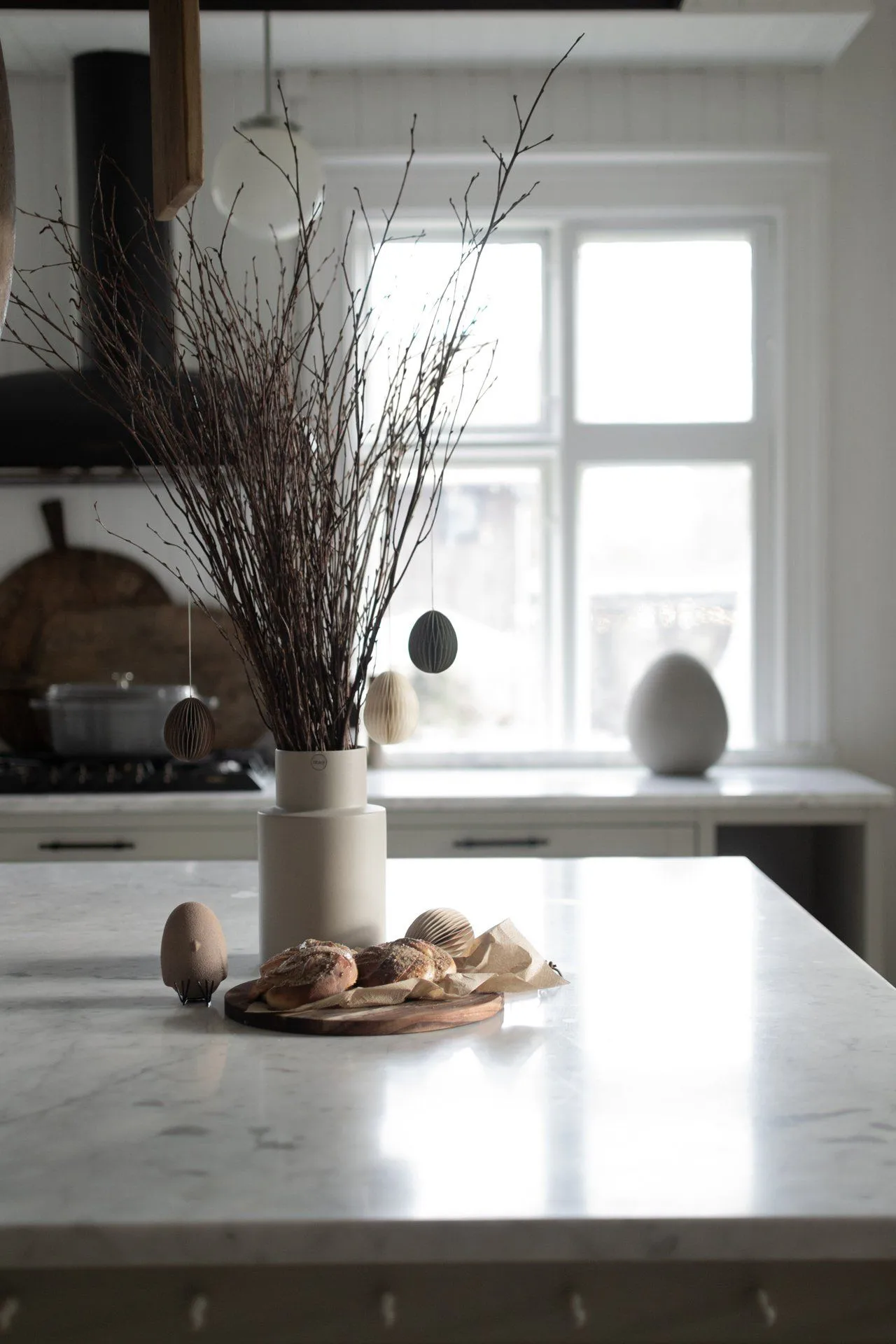 Ovoid 复活节装饰 paper 7 cm, 褐色 DBKD