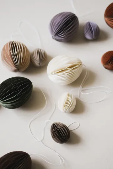 Ovoid 复活节装饰 paper 7 cm - 沙色 - DBKD