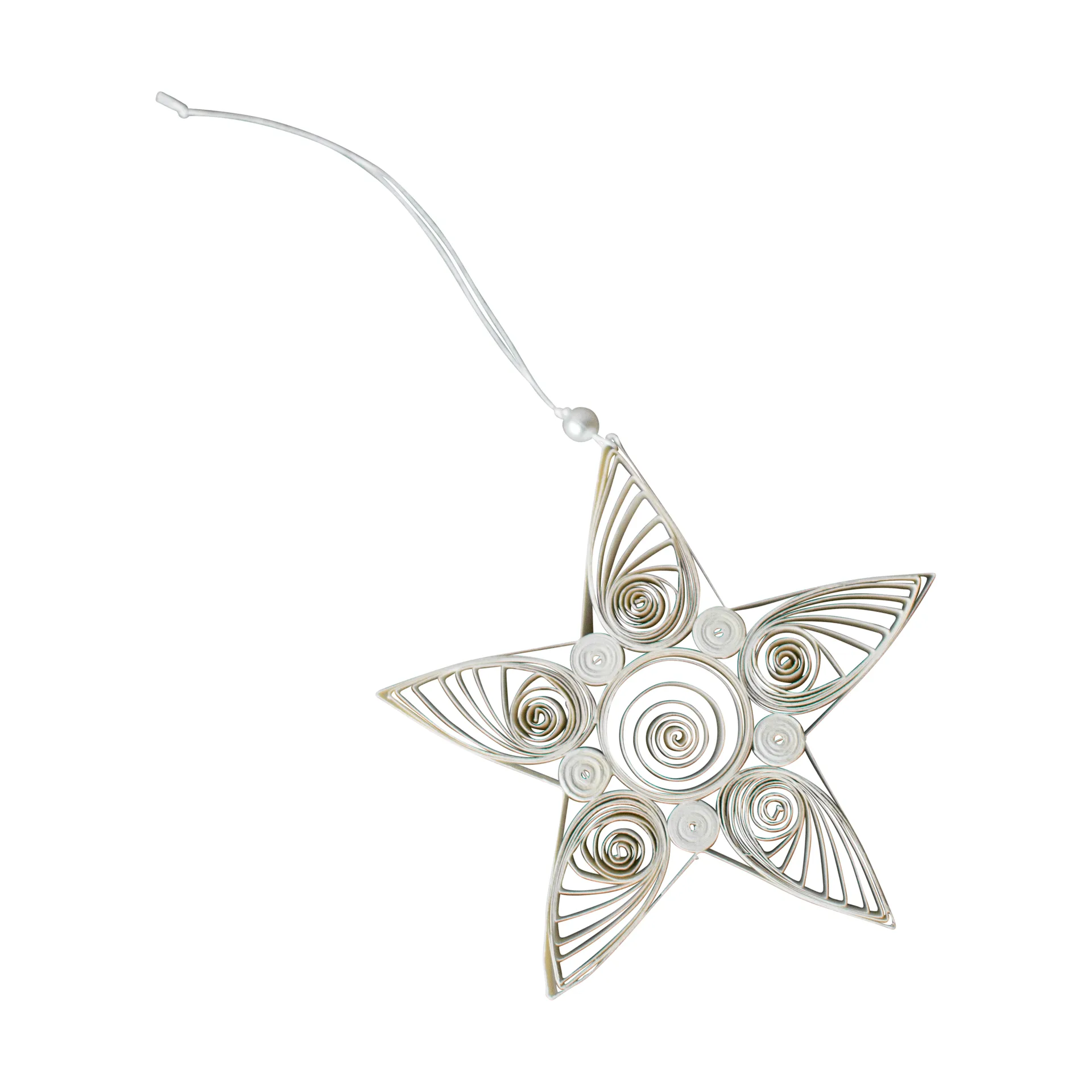 Paper star 圣诞装饰 10.5 cm, 白色 DBKD