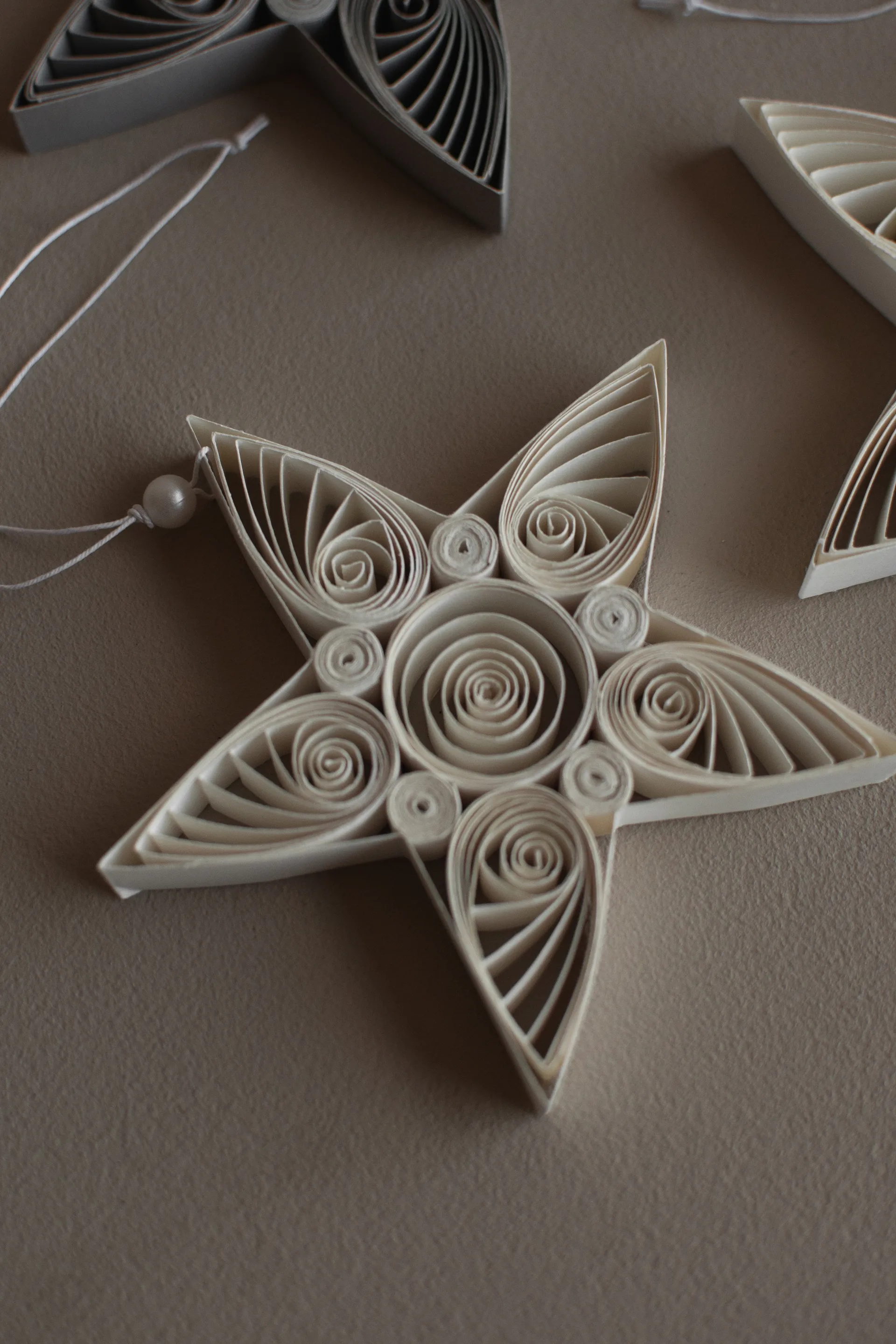 Paper star 圣诞装饰 10.5 cm, 白色 DBKD
