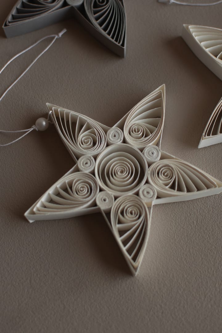 Paper star 圣诞装饰 10.5 cm, 白色 DBKD