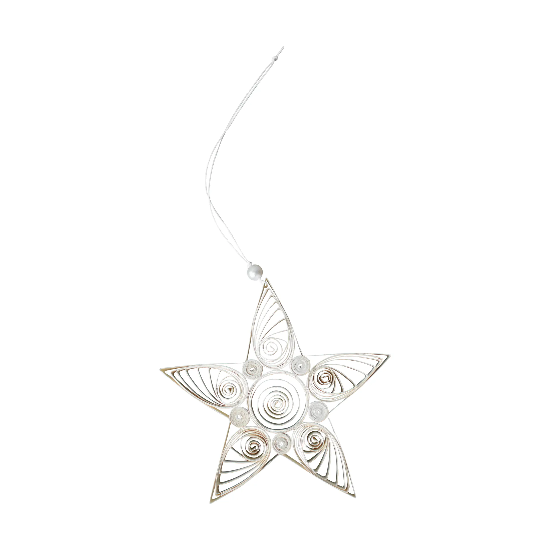 Paper star 圣诞装饰 13 cm, 白色 DBKD