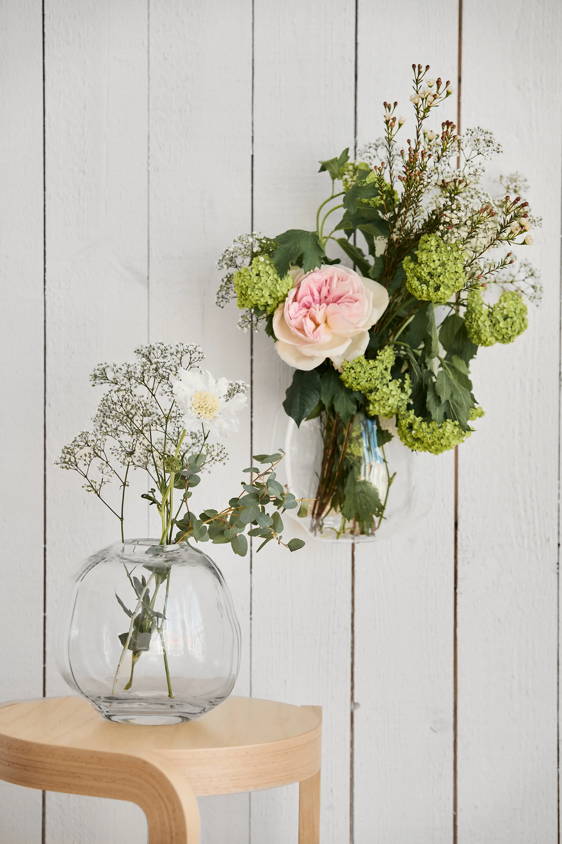 Pebble 花瓶 clear, large Ø28 cm DBKD