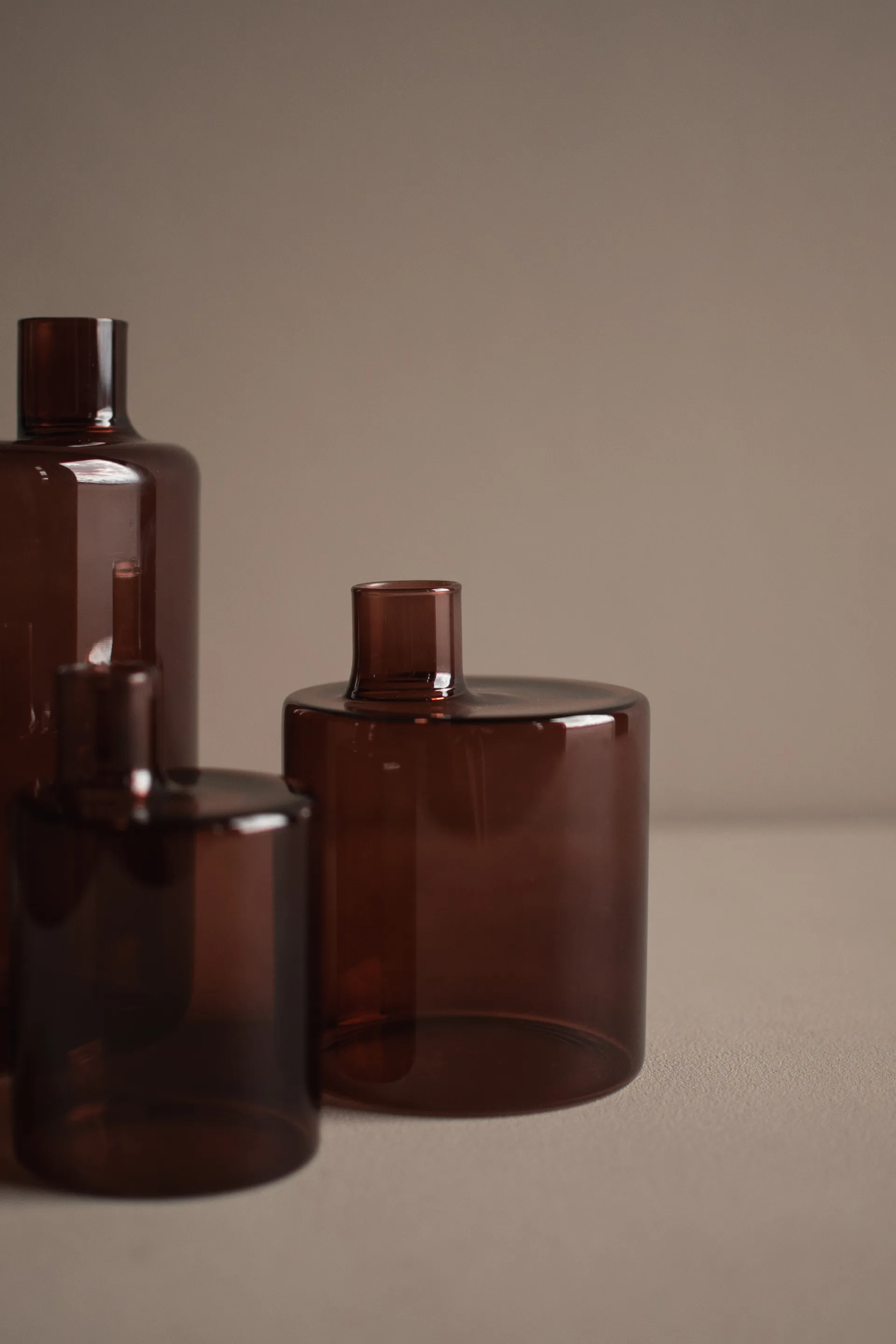 Pipe 花瓶 14 cm, 深红 DBKD