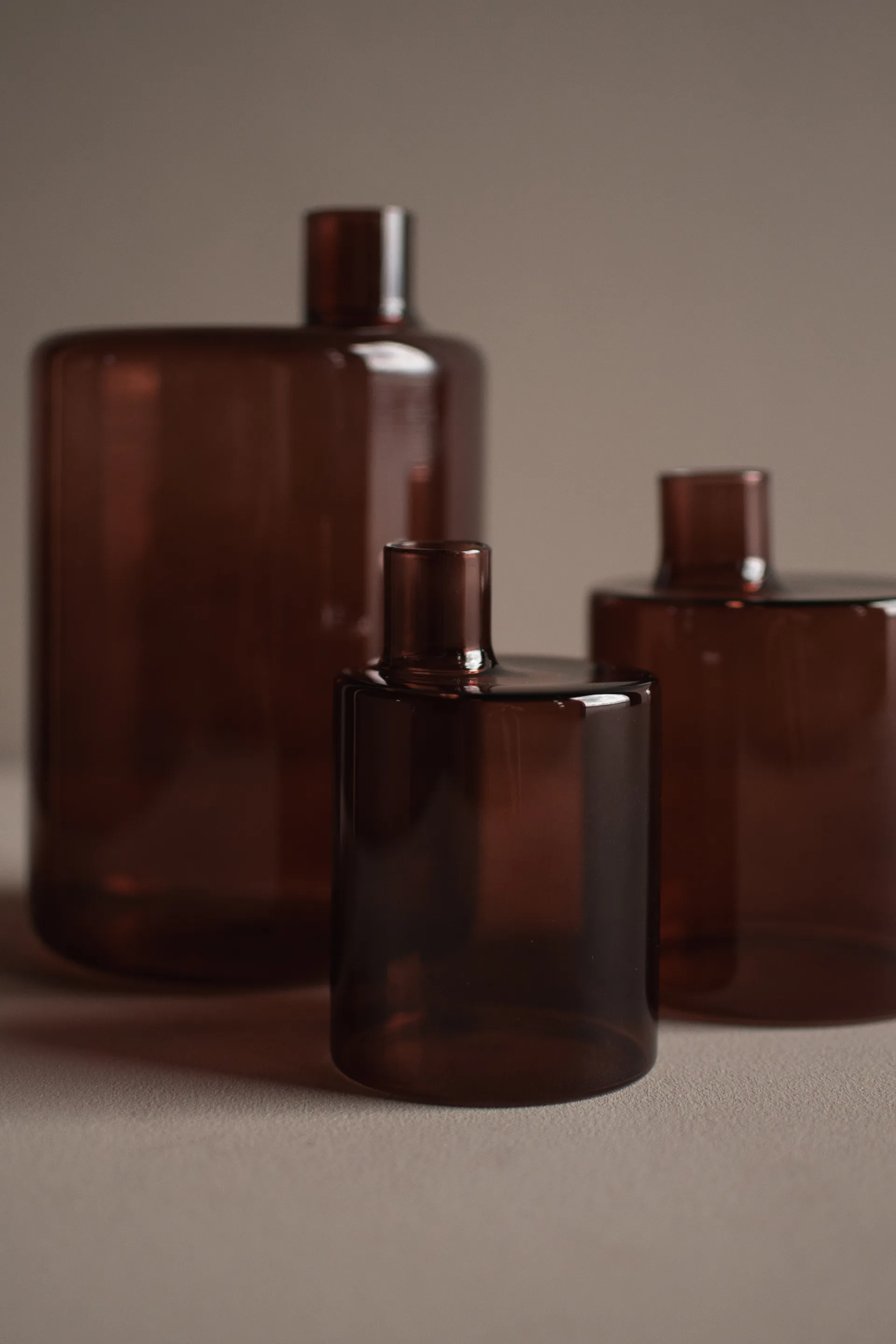 Pipe 花瓶 21 cm, 深红 DBKD