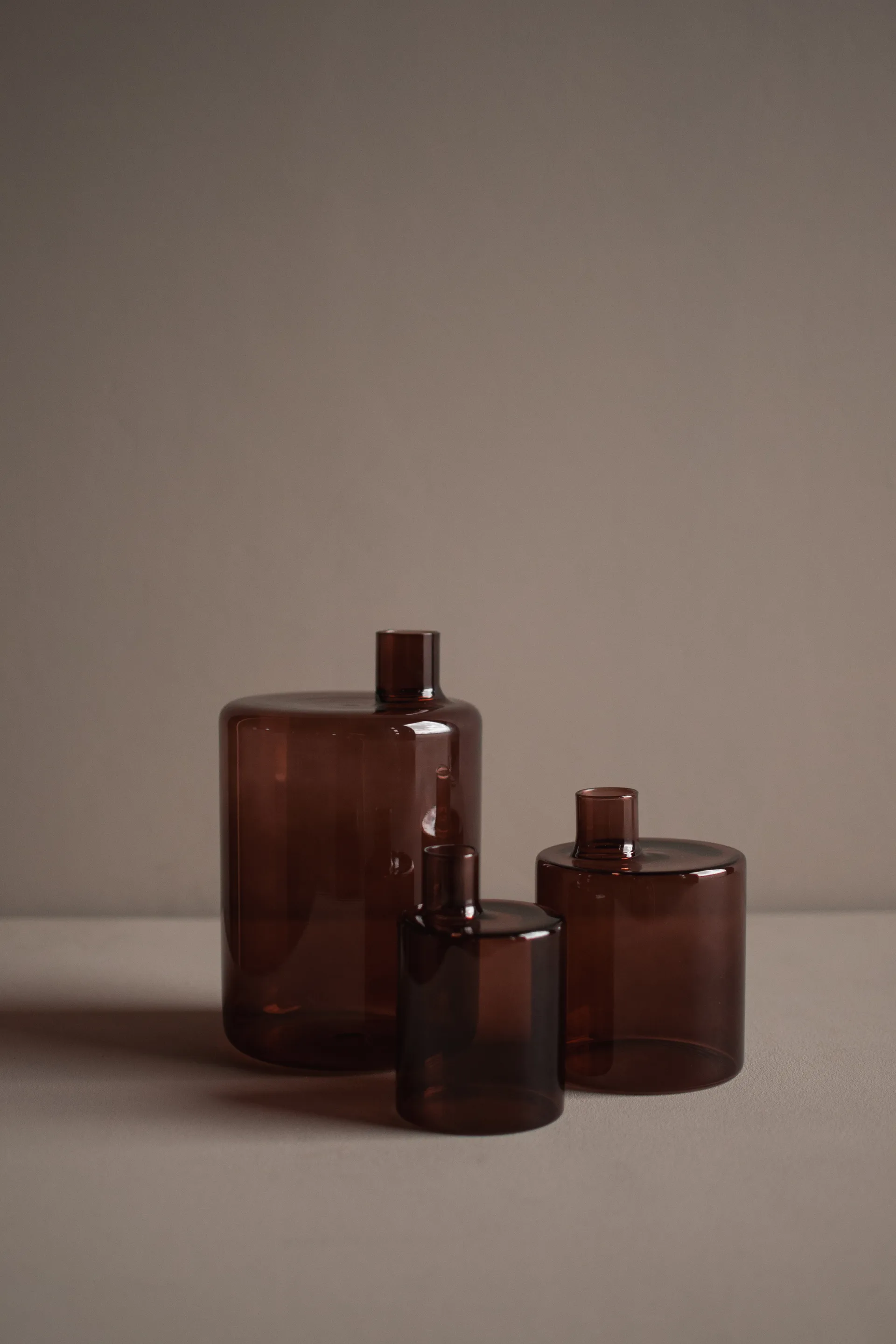 Pipe 花瓶21cm, 深红色 DBKD