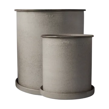 Plant 大花盆 2件装 - 米色 - DBKD