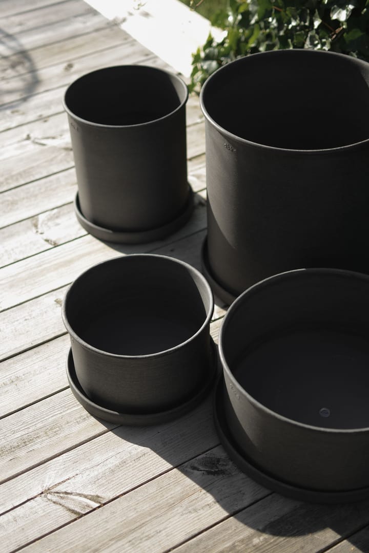 Plant pot 花盆 大 两件套装, 米色 DBKD