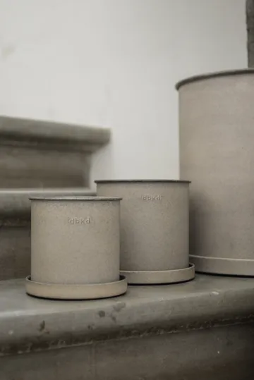 Plant pot 小 两件套装 - 米色 - DBKD