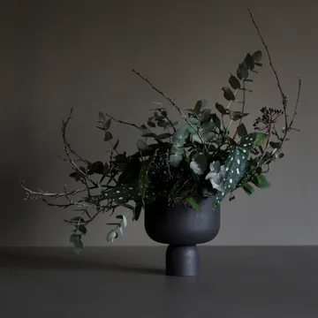 Post 花盆 Ø18cm - 铸铁色 - DBKD