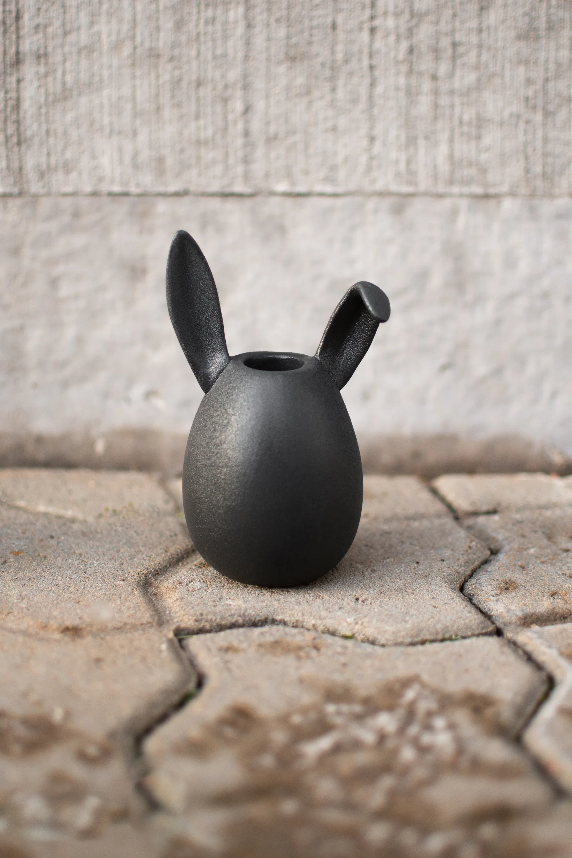 Rabbit 烛台 13 cm, Cast iron DBKD