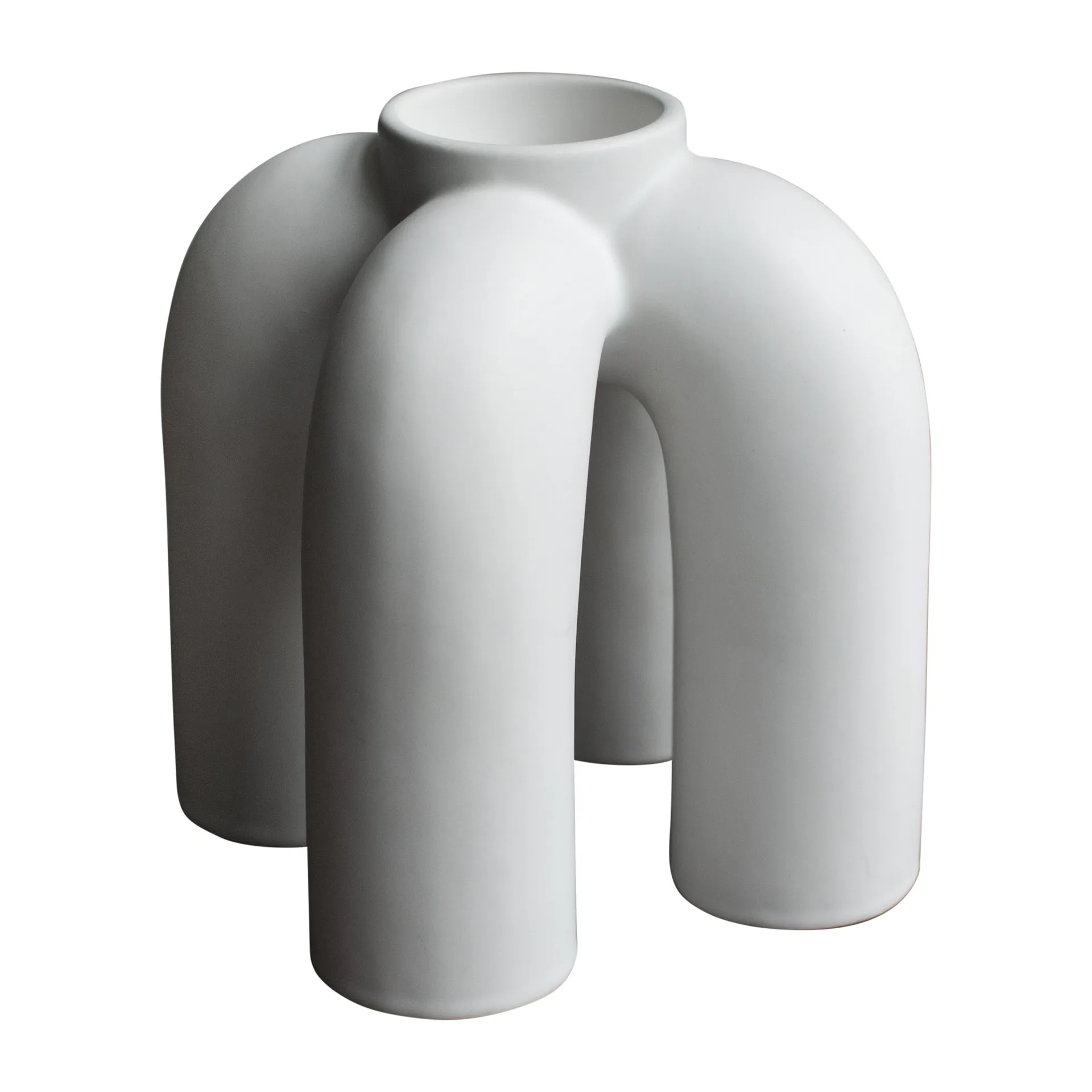 Rope 烛台 14x14 cm, White DBKD