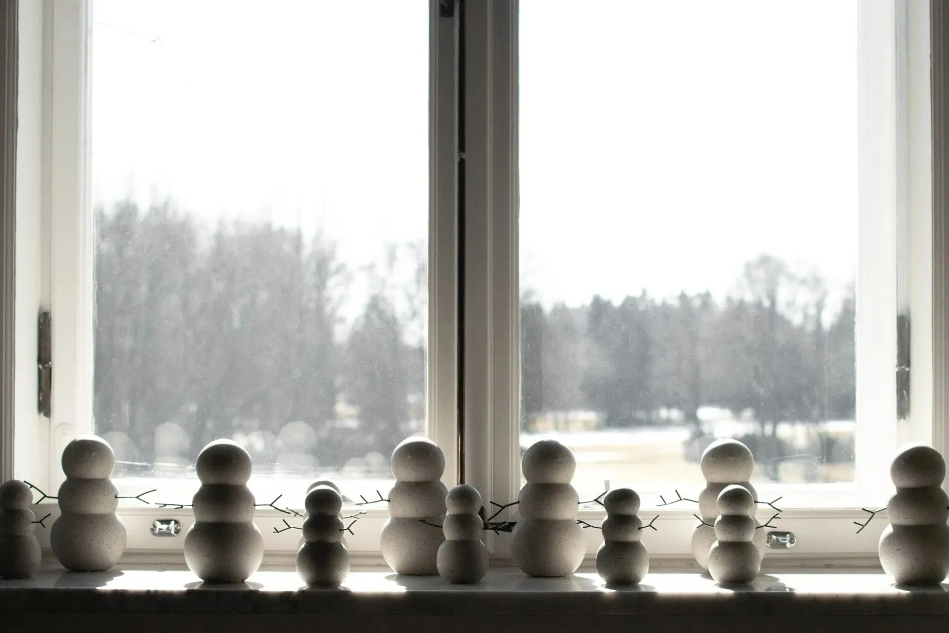 Snowman 圣诞装饰 11 cm, Mole dot DBKD