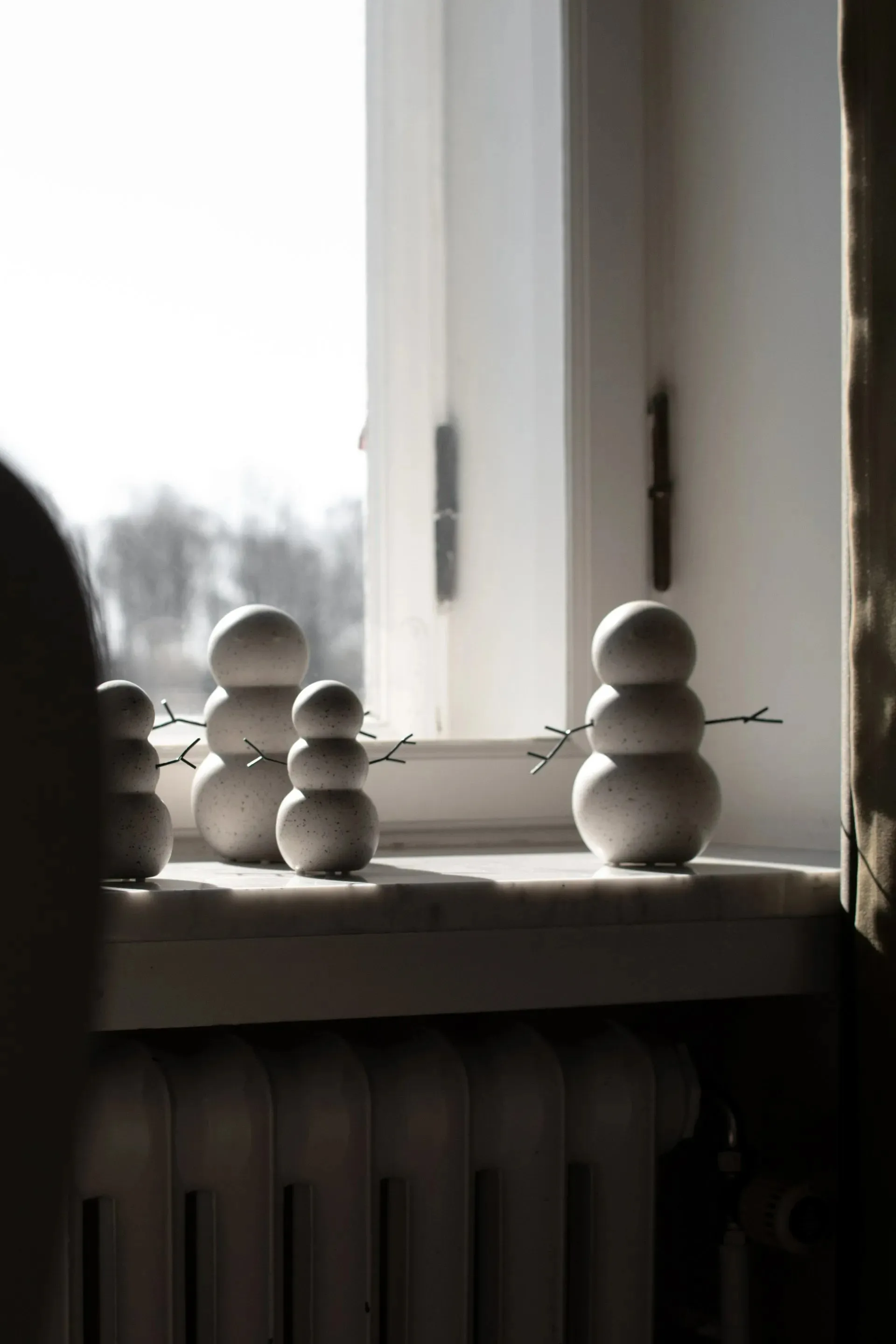 Snowman 圣诞装饰 16.5 cm, Mole dot DBKD