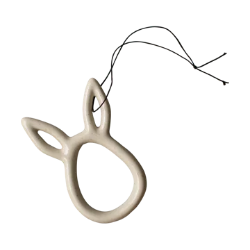 Sprinkle rabbit Easter 装饰品 8 cm - Vanilla - DBKD