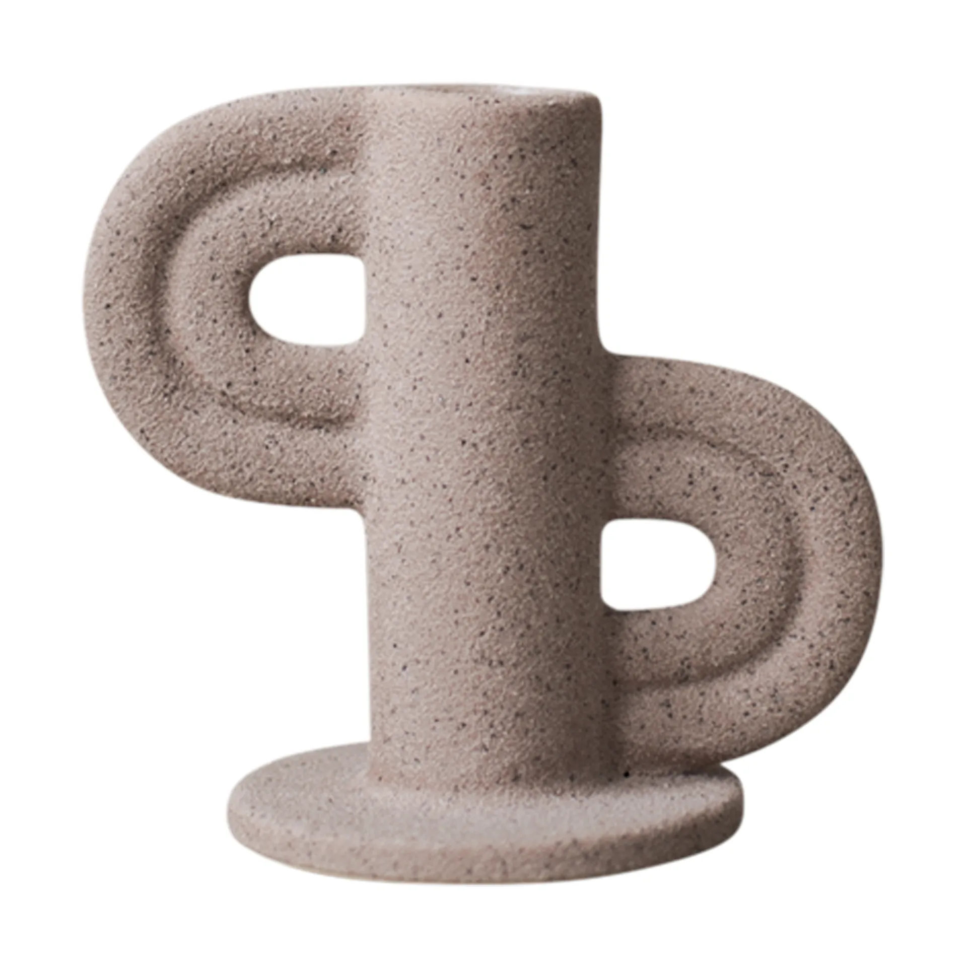 Swirl Slide 烛台, Nude DBKD