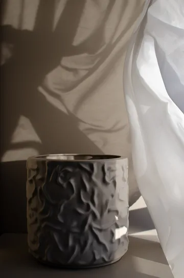Swoon 花盆Ø23cm - 哑光鼹鼠色 - DBKD