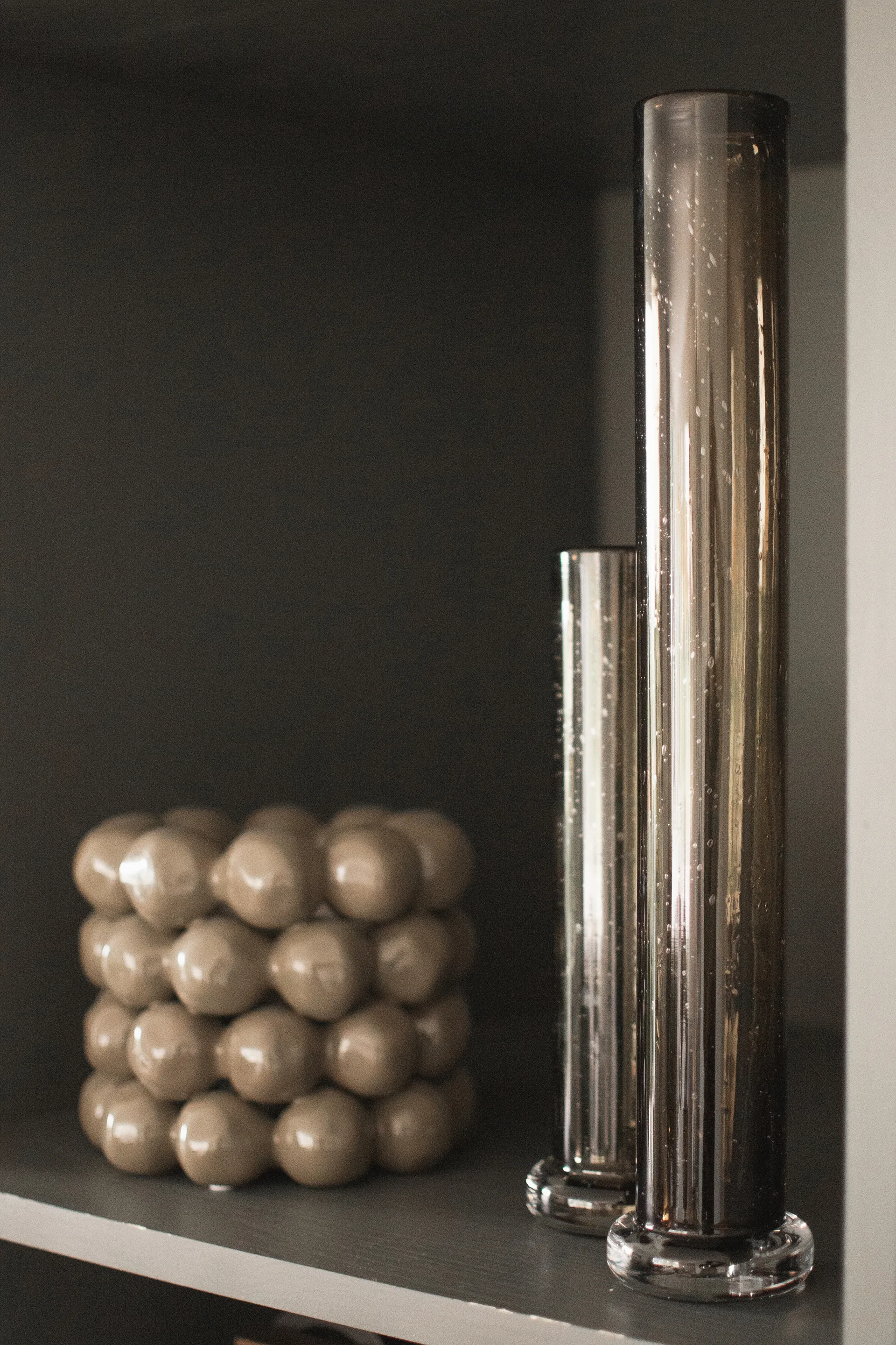 Tall 花瓶, 褐色, 40 cm DBKD