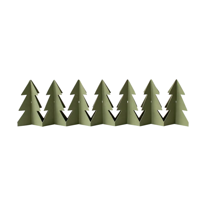 Tree in a row 装饰 - 绿色, 7x60 cm - DBKD