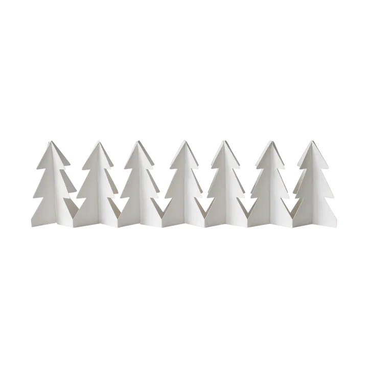 Tree in a row 装饰 - 白色, 7x60 cm - DBKD