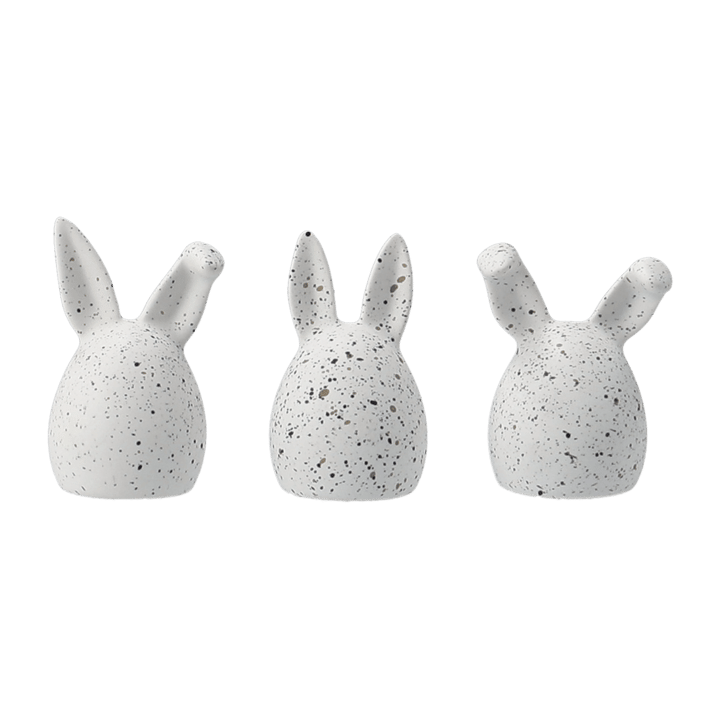 Triplets easter rabbit 三件套装 - 白色 dot - DBKD
