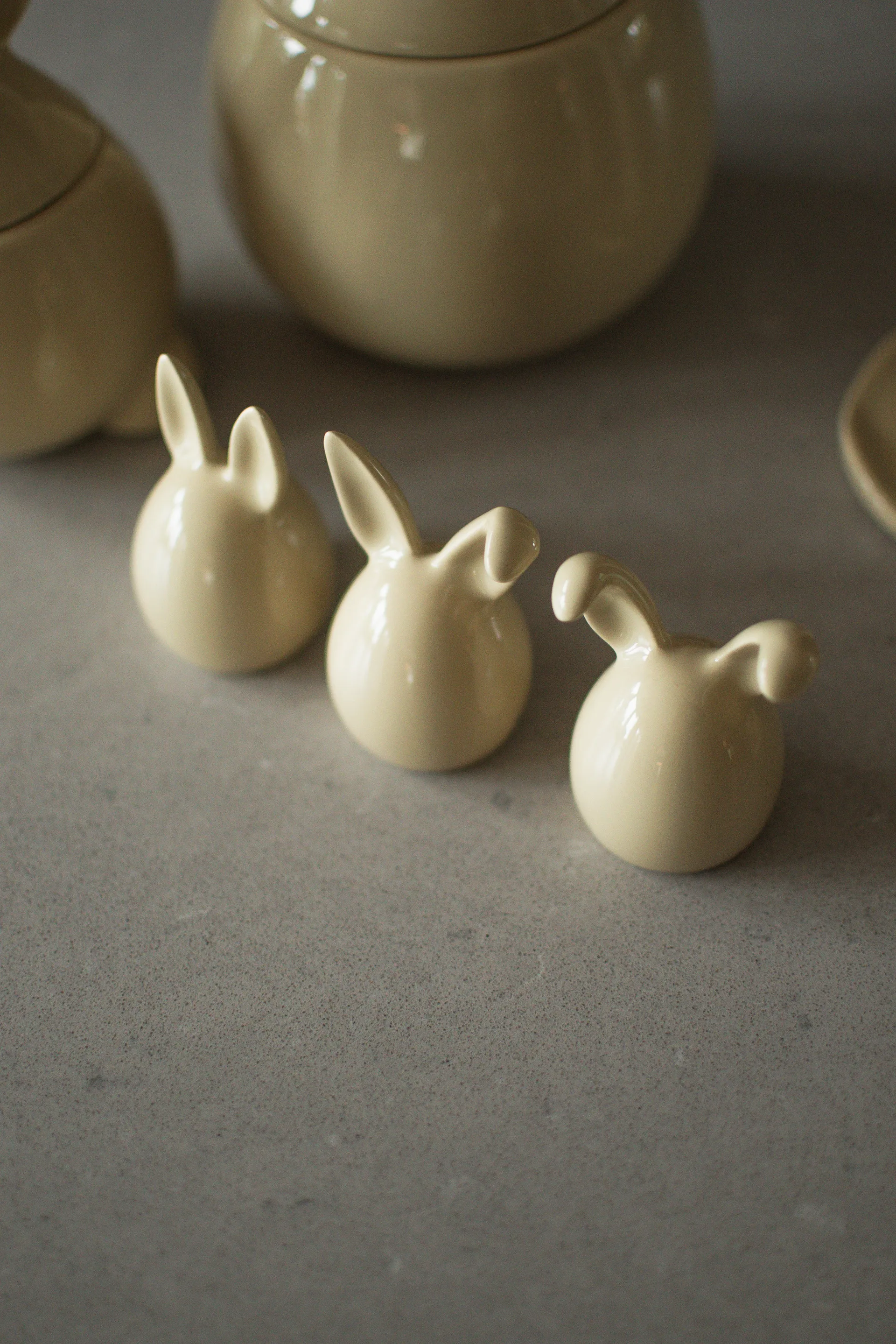 Triplets easter rabbit 三件套装, Shiny 黄色 DBKD